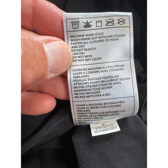 NIKE GOLF jacket size Men's XL; Black & Gray, Lightweight windbreaker - Picture 13 of 13